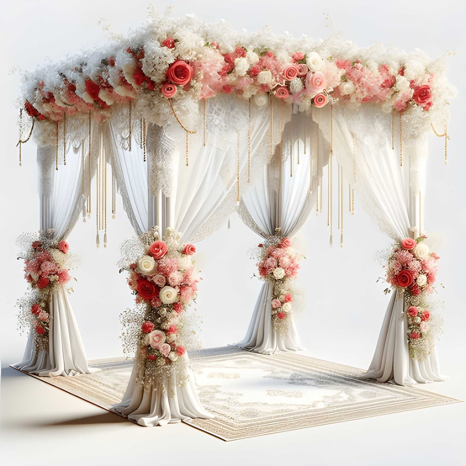 Canopy deco bunga